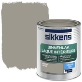 Sikkens binnenlak zijdeglans warm grijs 0,75 L