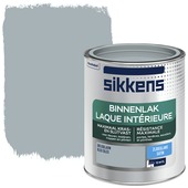 Sikkens binnenlak zijdeglans grijsblauw 0,75 L