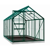 Serre Lily 6,2 m² groen/gehard glas