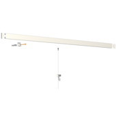 Artiteq Click Rail schilderij ophangsysteem compleet 4 meter RAL 9010