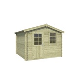 Tuinhuis Roos vurenhout geïmpregneerd 307 x 295 cm