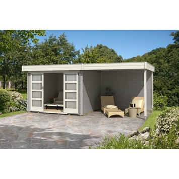 Tuinhuis Minnesota 300 cm 28 mm grijs