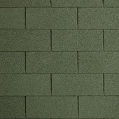 Shingles groen incl. nagels 7 stuks 21 m²