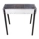 Jamestown houtskool barbecue metaal zwart 75x43x75 cm