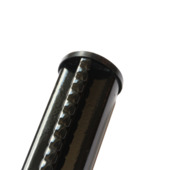 Profielpaal rond zwart Ø 48 mm, lengte 150 cm