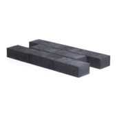 Klinker Beton Zwart 22x11x8 cm - 352 Klinkers / 8,45 m2