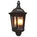 Konstsmide buitenlamp Firenze flush 44,5 cm zwart