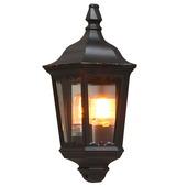 Konstsmide buitenlamp Firenze flush 44,5 cm zwart