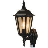 Luminaire extérieur avec détecteur Konstsmide Firenze up E27 48 cm noir