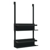 Étagère de douche Allibert Loft Game 35 cm noir