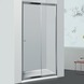 Allibert 2 schuifdeuren voor nis Priva 156-161x190 cm helder glas/chroom