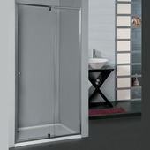 Allibert zwaaideur voor nis Priva 97-110x190 cm helder glas/chroom