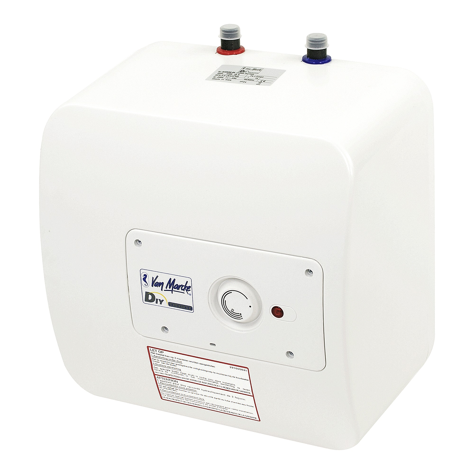 Van Marcke boiler 15l wit Boilers, geisers & toebehoren Centrale