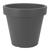 Bloempot antraciet kunststof Ø 50 cm