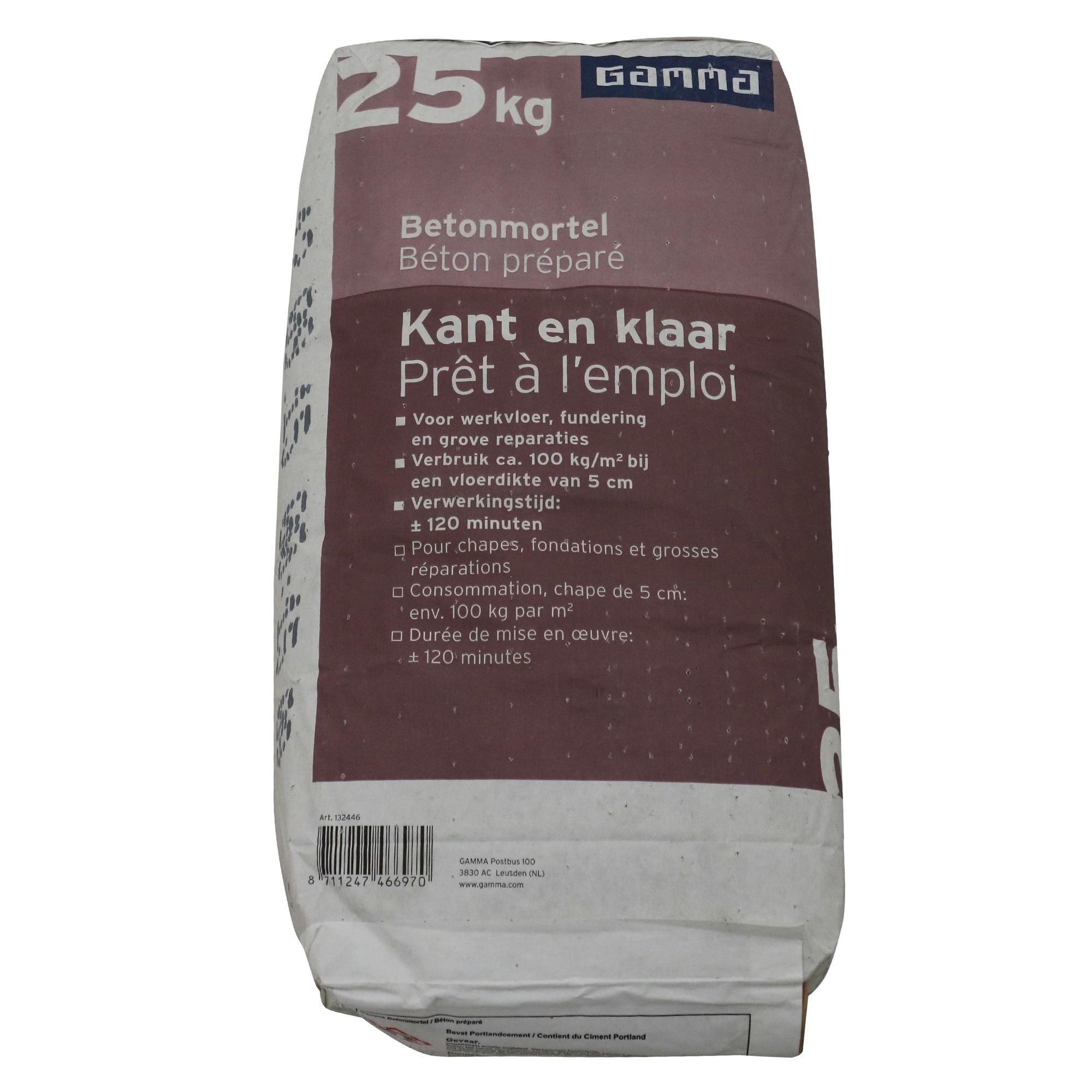 GAMMA Betonmortel 25 Kg | Mortel | Bouwstoffen | Bouwmaterialen | GAMMA.be