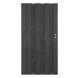 Porte de jardin droite Royal ± 180x90 cm anthracite