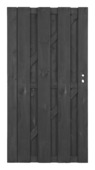 Porte de jardin droite Royal ± 180x90 cm anthracite