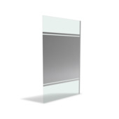 Aurlane douchewand Parma 2 120x200 cm spiegelglas