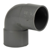 Martens bochtstuk 90 graden 40mm grijs