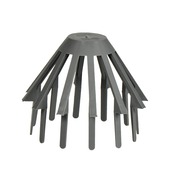 Martens bladbolrooster 60 mm grijs