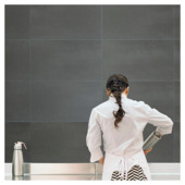 Dumawall + kunststof wandtegel 37,5x65 cm 1,95 m² nero