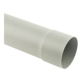 Buis 90mm x 1m 1,8mm grijs