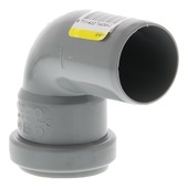Martens bochtstuk 90 graden met rubberen ring 40 mm