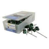 Clous Aqualine zingué vert 