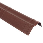 Onduvilla windveer smal 1,04 m rood gevlamd