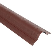 Onduvilla nokstuk smal 1,06 m rood gevlamd