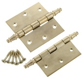 Charnières vases Suki 75x75 mm laiton