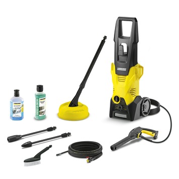 Kärcher hogedrukreiniger K3 Home + rioolset 7,5 m + wasborstel + detergent