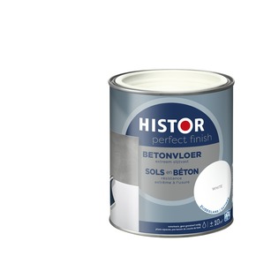 Histor Perfect finish betonvloer zijdeglans 750 ml white