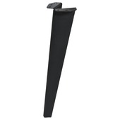 Pied de meuble Duraline Folded Leg Sola noir 40cm