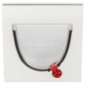 Petsafe kattenluik Classic 919 wit exclusief tunnelstuk