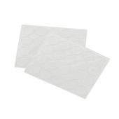 Suki Stootbuffer vlak 10x1 mm transparant 40 stuks