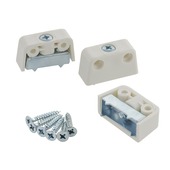 Suki Paneelverbinders trapezium kunststof 40 mm wit