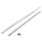 Suki Ladegeleiders gedeeltelijk uittrekbaar m/rol 400 mm wit