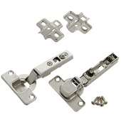 Suki Inboorscharnier m/clip half opliggend 35 mm 110°