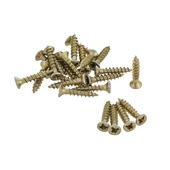 Vis zingué pour charnière piano Suki  3,0x16mm zingué