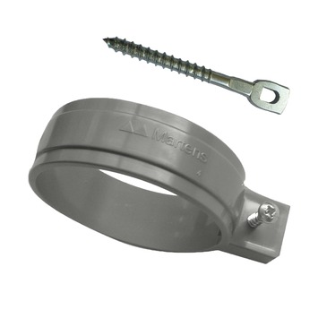 Martens buisbeugel met draadpen grijs 100 mm 2 st