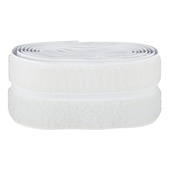 Fix-O-Moll Klittenband zelfklevend 60 cm x 20 mm wit