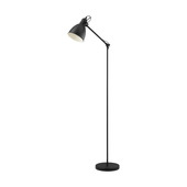 Eglo vloerlamp Priddy E27 40 W zwart