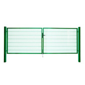 Giardino dubbele tuinpoort Roma/Milano groen 200 x 400 cm (2 x 200 cm)
