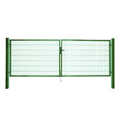 Dubbele poort Roma/Milano groen 2x 120x200 cm