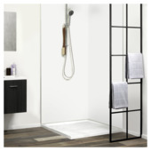 Dumawall XL kunststof wandbekleding 90x260 cm 4,68 m² white