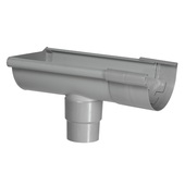 Martens einduitloop links lichtgrijs 125 mm