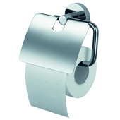 Haceka Kosmos wc rolhouder met klep chroom