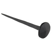 Clou Ø 21 mm 10,5 cm noir 4 pièces