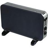 Handson luxe convectorkachel turbo 2000 W zwart